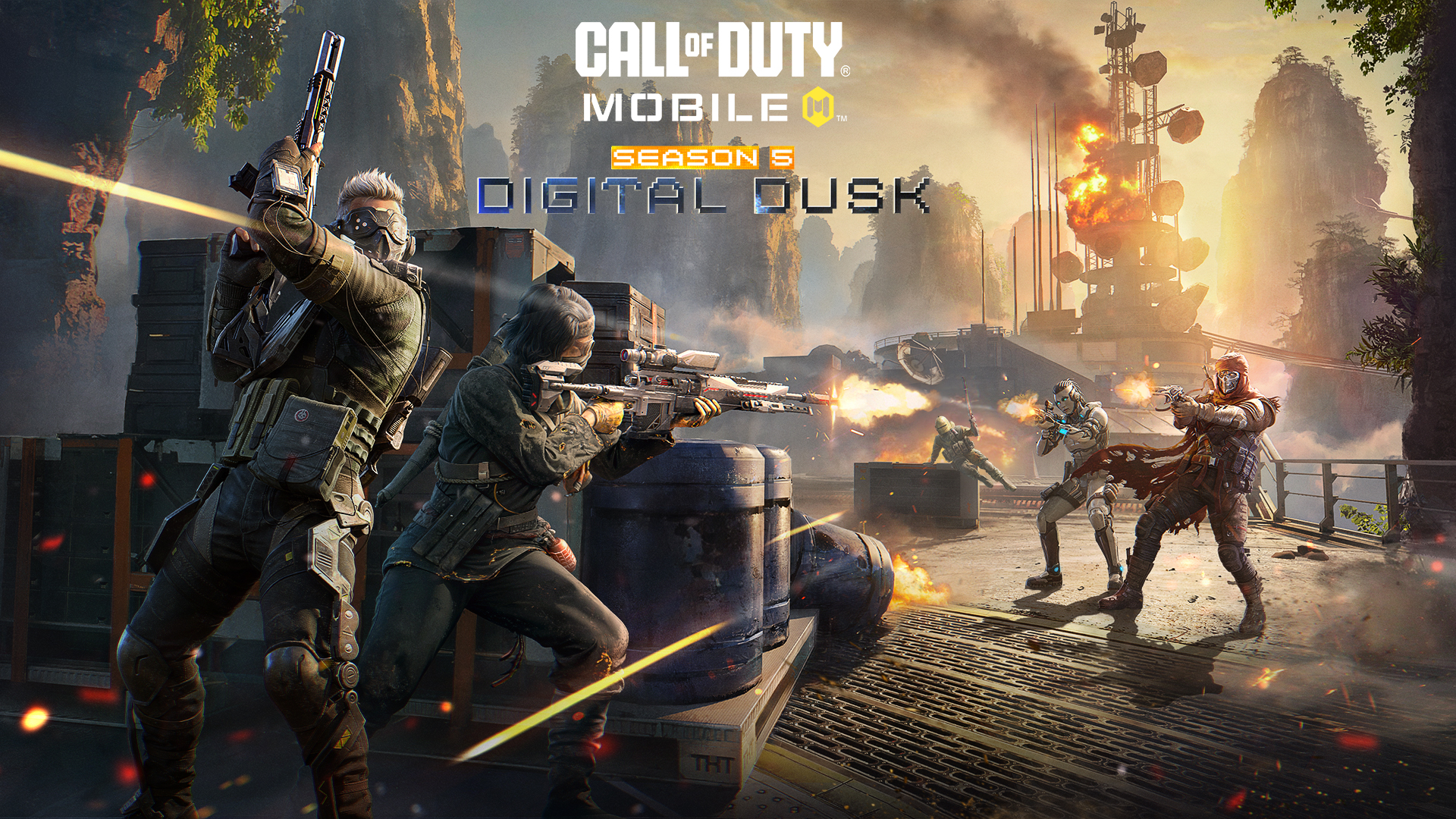 Enter a Sci-Fi Dystopia in Call of Duty: Mobile Season 5 — Digital Dusk thumbnail